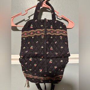 Vera Bradley jewelry bag, vintage pattern